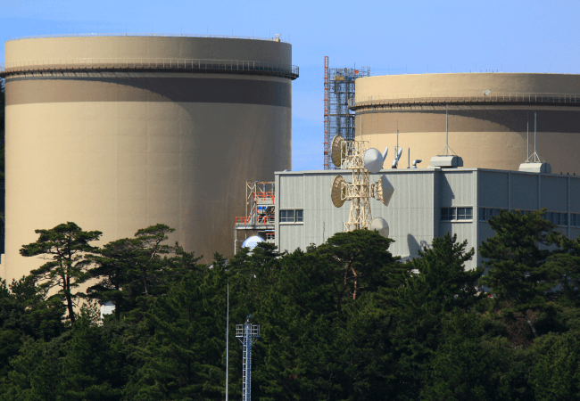 原子力発電所構内作業